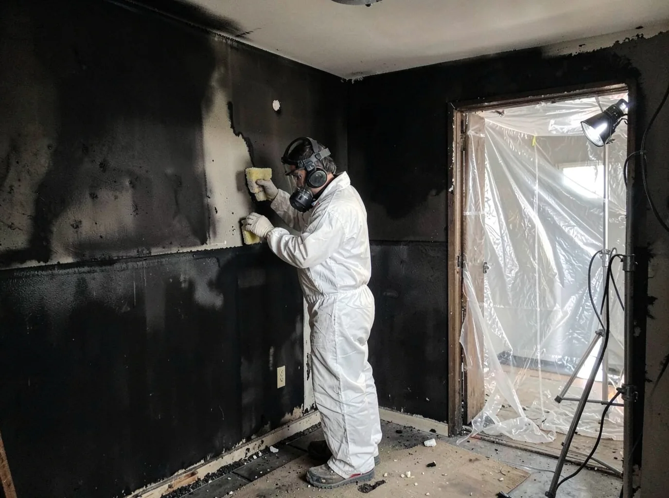 Fire Damage Restoration company in Leivasy, WV
